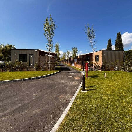 Estivo Premium Deluxe Mobile Homes On Camping Del Sole Village Iseo Ngoại thất bức ảnh