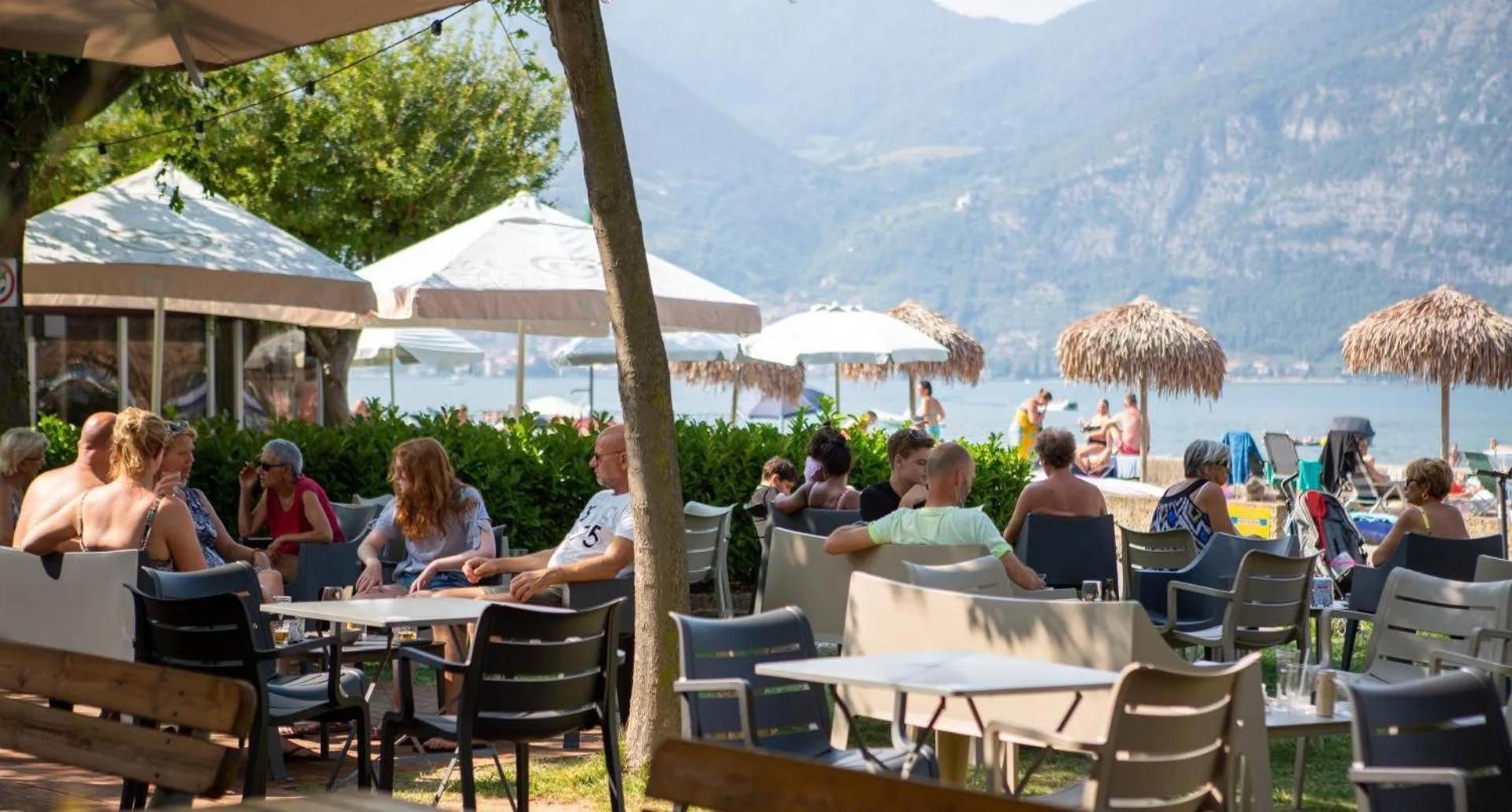 Estivo Premium Deluxe Mobile Homes On Camping Del Sole Village Iseo Ngoại thất bức ảnh