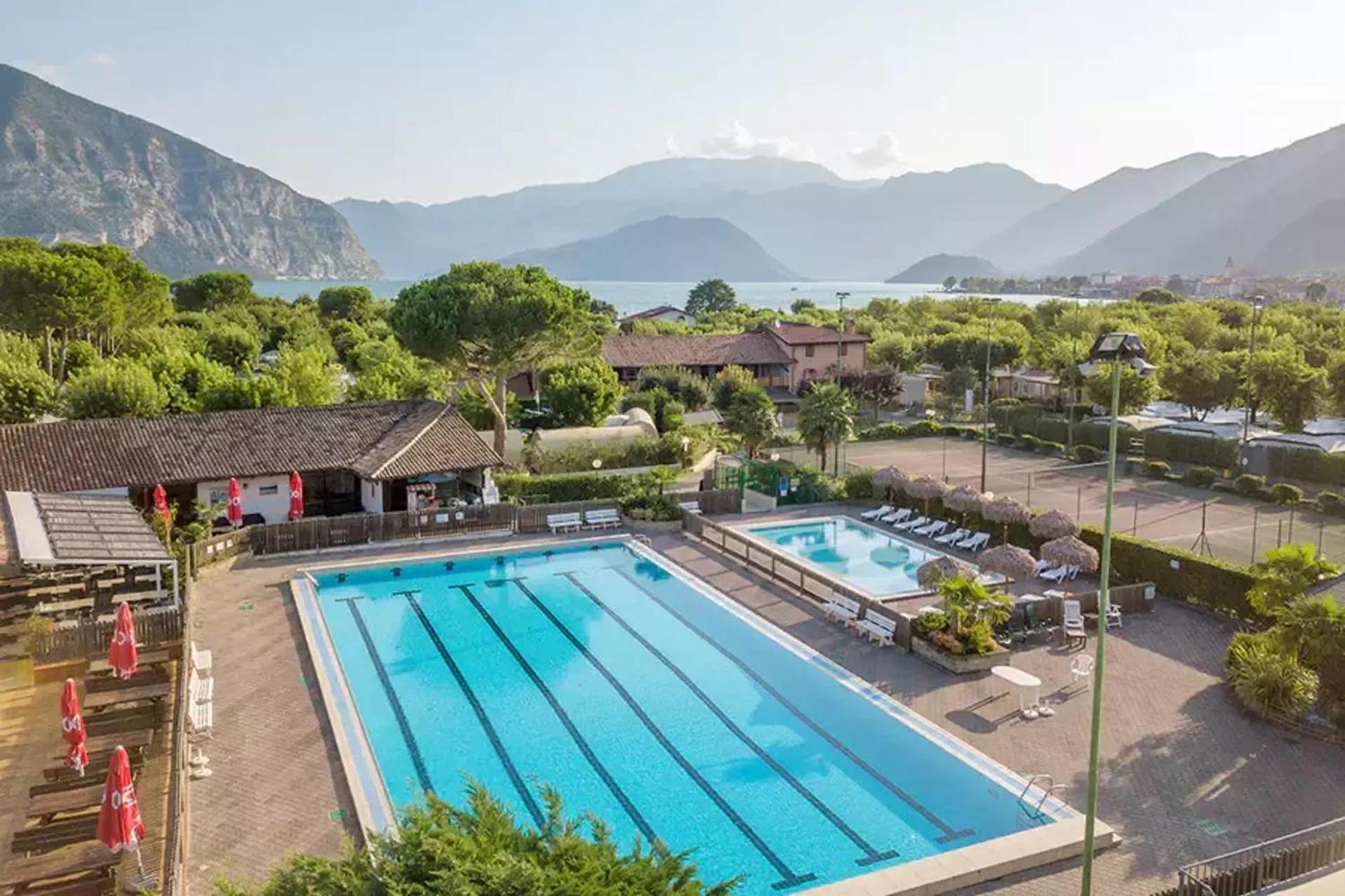 Estivo Premium Deluxe Mobile Homes On Camping Del Sole Village Iseo Ngoại thất bức ảnh