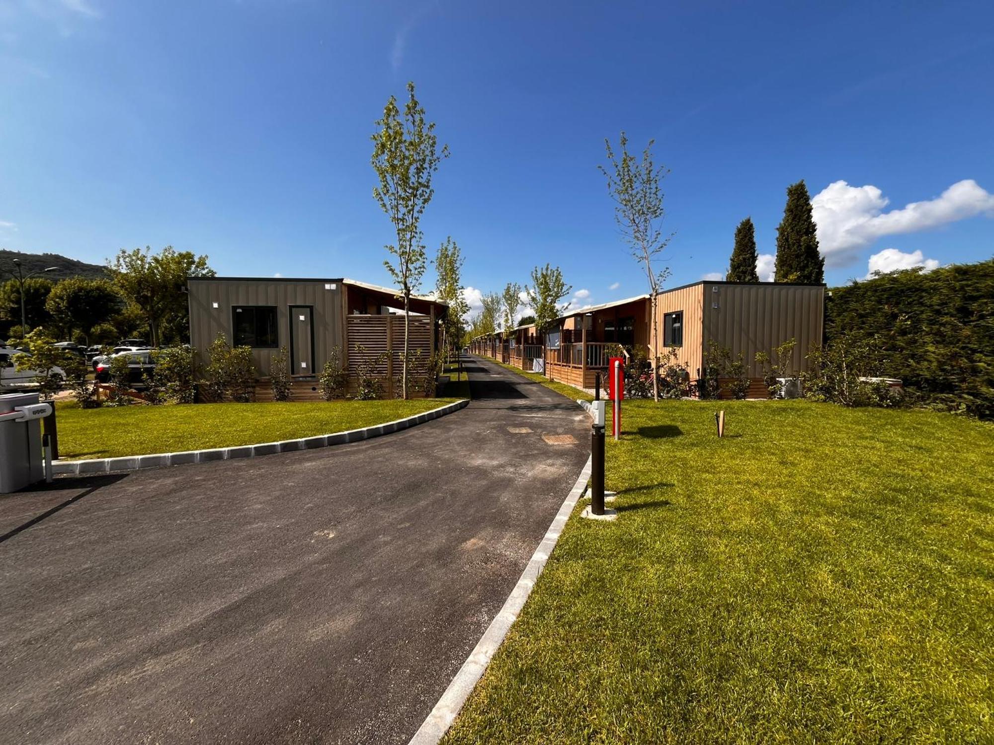 Estivo Premium Deluxe Mobile Homes On Camping Del Sole Village Iseo Ngoại thất bức ảnh
