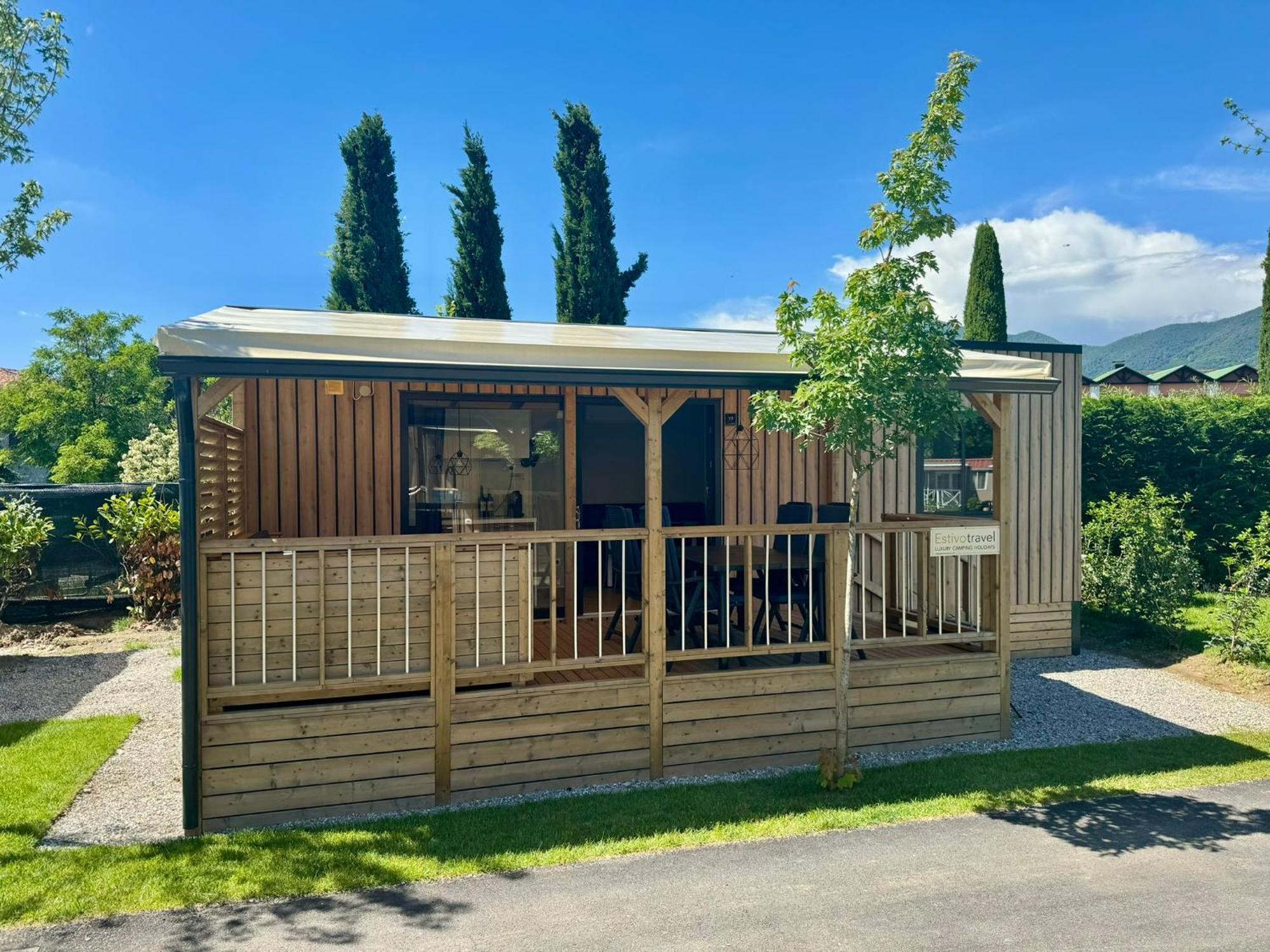 Estivo Premium Deluxe Mobile Homes On Camping Del Sole Village Iseo Ngoại thất bức ảnh